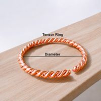 Bracelet manchette en cuivre pur fait main, en métal massif, fil torsadé, bijou de guérison sacré pour hommes et femmes