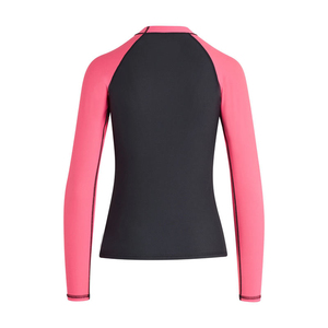 Men's Long Sleeve Rash Guard Mock Neck <b>Compression</b> <b>Shirt</b> <b>White</b> Gray Color Blocked Anti UV Athletic Base Layer Top - Product Image 6