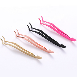 Best Selling Stainless Steel Eyelash Applicator for <b>Lash</b> Clusters Extension and Removal - Product Image 1