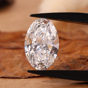 Certificat IGI, diamant de laboratoire ovale de 0,5 ct, 1 ct, 1,5 ct, 2 ct, 3 ct, 4 ct, 5 ct, D/E VVS/VS, vente en gros, diamant cultivé en laboratoire HPHT CVD. - Product Image 1