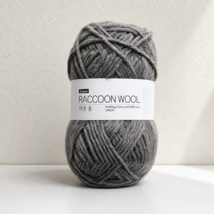 <b>crochets</b> et laine Raccoon Wool Blended Yarn with Wool and Raccoon for Hand Knitting 95g Ball yarn bulk - Product Image 1