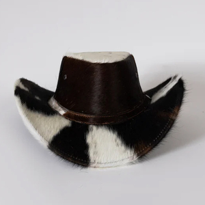 Sombreros de Cuero Vacuno Impermeables Personalizados al por Mayor, de la Mejor Calidad, MOQ Bajo, Color Sólido, Unisex, en Venta - Product Image 1