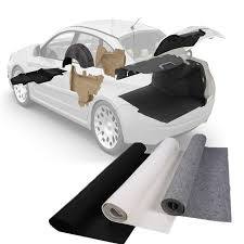 Tissu en feutre polyester aiguilleté automobile gris 280 GSM, imperméable, pour tapis de coffre de voiture, largeur 58/60 pouces - Product Image 1