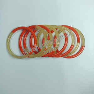 Designer de luxe multicolore diamant perle corne manchettes bracelets à la mode conception religieuse mode chaîne lien Bracelets pour - Product Image 3