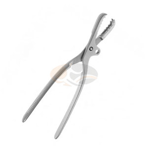 Pinces à os Farabeuf en acier inoxydable 230 mm ou 250 mm, instrument chirurgical orthopédique et neurochirurgical pour la fixation osseuse - Product Image 1