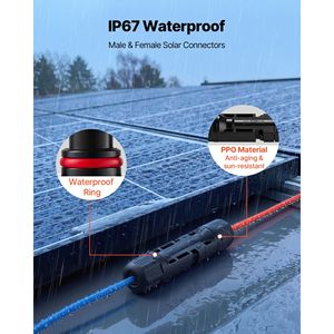 Kit Crimpatore Solare Fai-da-te con 10 Paia di Crimpatrici a Cricchetto 14-10 AWG e Marcature Metriche Trasparenti (Acciaio) - Product Image 4