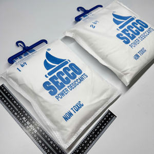 Oferta Especial de Alta Eficiencia: Desecante en Polvo CaCl2 Secco de 1kg/2kg para Exportación Marítima en Contenedores, 250% de Absorción, Fábrica en Vietnam - Product Image 3