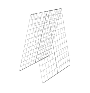 Treillis de jardin en fer rectangulaire en forme de A, galvanisé, antirouille, support pour plantes, clôture - Product Image 1