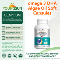 Capsules molles d'huile d'algues DHA, esters de lutéine, vitamine A et aronia pour le soutien cérébral et oculaire – Complément alimentaire fabriqué à Guangdong, Chine