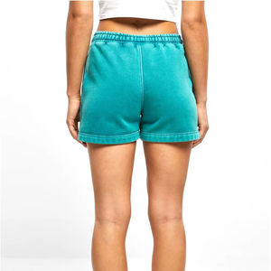 Shorts de Mujer a la Moda, Estilo Urbano, Lavados, Vintage, con Lavado Ácido, de Algodón Grueso, Gran Venta, Moda de Verano, Shorts de Mujer con Logotipo Personalizado - Product Image 3