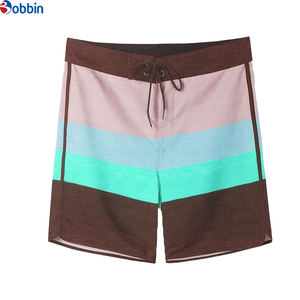 Shorts de bain pour hommes, couleur unie, vêtements pour hommes, shorts pour adultes, respirants, nouvelle arrivée, shorts de bain recyclés extensibles dans 4 directions pour hommes - Product Image 3