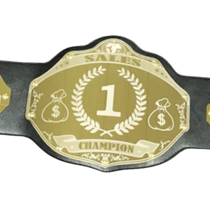 Ceinture de Champion Personnalisable de Haute Qualité Noire et Dorée – Ceinture Sportive Personnalisée Édition Collectionneur - Product Image 2