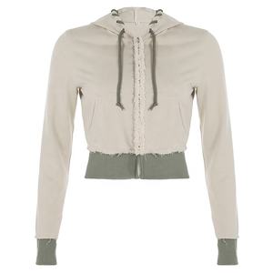 Econex Sports 2025 logotipo personalizado Casual Jogging deportes chándal para mujer 100% algodón patrón sólido invierno de talla grande - Product Image 4