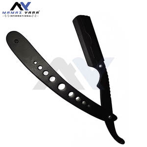 Rasoir de sécurité à lame droite de qualité supérieure pour barbier, 100% acier inoxydable, rasoir pour hommes, résistant à la rouille, lame remplaçable - Product Image 4