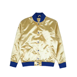 Top Selling Customize Design Satin Varsity <b>Jacket</b> For Men Breathable Letterman College University Baseball Men's <b>Jackets</b> - Product Image 1