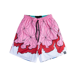 Lightweight Summer Solid Mesh Shorts Casual Sports Fitness Jogging Activewear Sublimation Transfer Breathable Quick Dry Elastic - Product Image 1