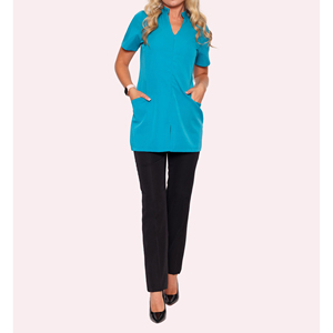 Uniforme de Salón de Belleza, Túnica Multicolor para SPA, Ropa de Trabajo para Esteticista - Product Image 2
