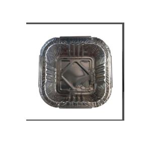 Contenedor Cuadrado de Papel de Aluminio Reciclable de 120 ml para Empaquetado Ecológico Disponible a un Precio Razonable - Product Image 1