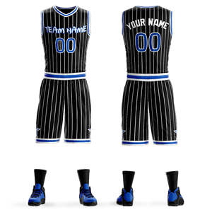 Conjuntos de Camisetas de Baloncesto Unisex Personalizadas al por Mayor, Tallas Grandes, Verano, Impresión Personalizada, Ropa Deportiva Transpirable de Malla - Product Image 3