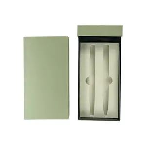 ชุดของขวัญปากกาคู่ดีไซน์ทันสมัยในกล่องกระดาษแข็งแบบเลื่อนเปิด สำหรับใช้ในงานส่งเสริมการขาย สำนักงาน หรือเป็นของขวัญ - Product Image 3