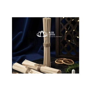 BLUE LOTOS Natural Eco-Friendly Alcohol-Free Rattan Reed <b>Diffuser</b> Sticks Cylindrical Fresh Aroma <b>Diffuser</b> <b>Refill</b> Bundle - Product Image 1