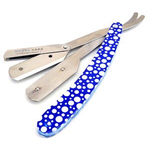 Professional Manual Straight <b>Razor</b> <b>Single</b> <b>Blade</b> Barber Shavette Cut Throat Shaving <b>Razor</b> Reusable <b>Blade</b> Holder Custom Logo OEM - Product Image 6