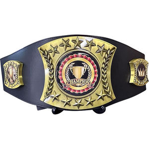 Ceintures de championnat universel de lutte poids lourd, en métal zinc, toutes couleurs, taille adulte, sangles en cuir, pour hommes et femmes - Product Image 1