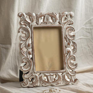 Home Wood Handmade Wooden Photo <b>Frame</b> Rectangular Horizontal Wall <b>Mount</b> Elegant Decor - Product Image 3