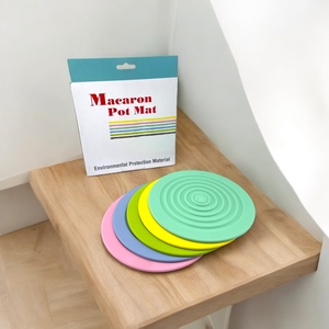 Alfombrilla para macetas Alfombrilla antideslizante Alfombrilla redonda - Product Image 1