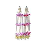 Guirlandes de fleurs artificielles en jasmin en gros, décoration festive pour la maison, décoration de mariage indien Haldi Mehendi, décoration de Noël