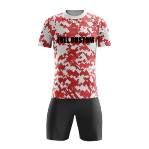 Professional Manufactured 100% Polyester Printed <b>Soccer</b> Uniform for Adult Men Custom Size Gradient Color Four-Way Stretch Custom - Product Image 2