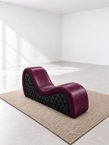 Canapé Exotique Magnifique Violet par Emerald Sofa, Canapé Moderne pour Chambre à Coucher, Hôtel, Fabrication Personnalisée de Tissus, Canapé Lune de Miel 21+ Tantra - Product Image 1