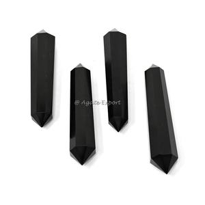 Lápiz de punta de doble terminación de lapislázuli de piedras preciosas naturales de cristal auténtico de alto grado para sanación y paz interior - Product Image 3