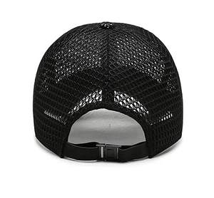 Casquette de baseball trucker premium avec dos en maille, réglable, fermeture snapback, logo personnalisé, vente en gros OEM - Product Image 2