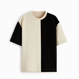 Custom Cotton High Quality Regular Fit O-Neck Short Sleeve Eco-Friendly 220g Breathable Solid Men's and Women's Pullover T-<b>shirt</b> - Product Image 4