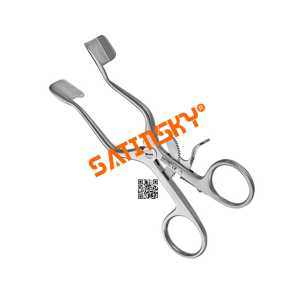 Rétracteurs auto-retenus Forceps WEITLANER 14 CM Acier inoxydable Manuel Certifié CE Classe III Garantie 3 ans Logo personnalisé - Product Image 2