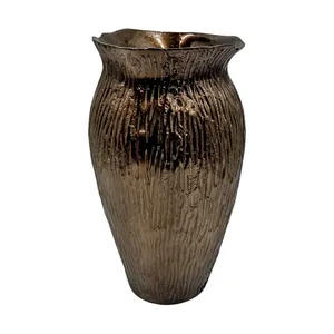 Jarrón de Metal Hecho a Mano con Flores Secas, Decoración Moderna para Bodas, Hogar, Oficina, Diseño de Interiores - Product Image 3
