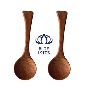 Juego de 7 Cucharas de Madera de Acacia Ecológicas, 5.8 Pulgadas, Cucharas Pequeñas para Miel, Mermelada y Condimentos, Solo Lavar a Mano, para Cocina - Product Image 1