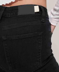 2026 Wholesale New Fancy Style Exclusive Flare Pants Light Blue Wash Casual Customized Women <b>Jeans</b> Custom Logo And Design - Product Image 4