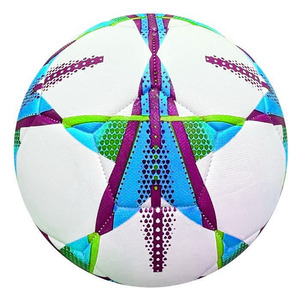 Professional Size 5 <b>Leather</b> Soccer Ball-Customized Durable Lightweight <b>Football</b> - Product Image 3