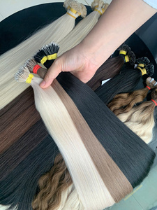 Extensiones de Cabello Humano Virgen de Alta Calidad con Punta Nanoring de 28 Pulgadas y 100g, Liso Natural con Super Double Drawn, Precio al por Mayor - Product Image 6