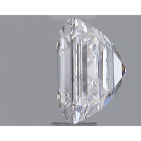 Diamantes Sueltos Pulidos de Laboratorio con Certificación IGI de Excellent Corporation, Corte Esmeralda Cuadrado, 1.54CT, Color D, Claridad VS1, Cultivados por CVD/HPHT, Color India