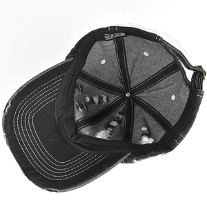 Gorra de Béisbol Rosa WORK N SHINE SPORTS WEAR con Lazo Bordado en el Panel Frontal, Ajustable en la Parte Trasera, Diseño de 6 Paneles, 100% Algodón, Estilo Hip Hop para Adultos - Product Image 3