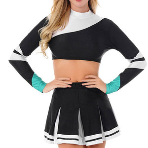 Nueva Llegada, Venta Especial, Uniforme de Animadoras Econex Sports para Mujer, 100% Poliéster, Cómodo, con Logotipo Personalizado Impreso por Transferencia de Calor - Product Image 1