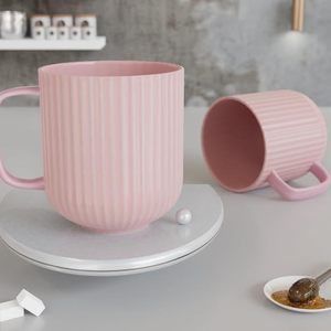 Premium Modern Luxury Leak Proof Ceramic <b>Mug</b> for Coffee <b>Tea</b> & Milk-Home & Travel Use - Product Image 2