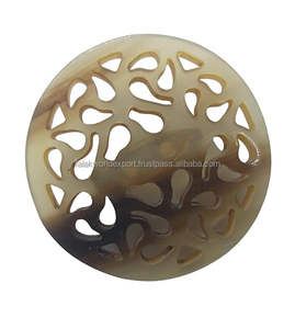 Broche de cuerno Real de búfalo excelente de alta calidad para Unisex hecho a mano gran regalo para todos los amigos por Falak World Export - Product Image 1