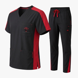 Unisex Scrub Suit Healthcare Workwear Set Made With Breathable Fabric Comfortable Fit Functional Pockets And Durable - Product Image 6