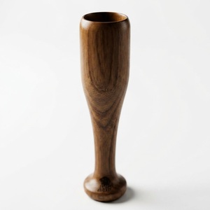 Copa de Vino de Madera Ecológica, Reutilizable, Hecha a Mano, Estilo Rústico, para Bar - Product Image 4