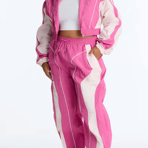Velvet Solid Summer Collection <b>Women</b> Unisex Casual Plus Size Tracksuits Sets Full Length Warm Breathable Lightweight Custom Logo - Product Image 5
