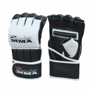 ถุงมือฝึกซ้อม MMA แบบครึ่งนิ้ว หนังแท้ น้ำหนักเบา สำหรับออกกำลังกาย ฝึกซ้อมศิลปะการต่อสู้ มวย ปรับแต่งได้สำหรับทุกเพศ - Product Image 1